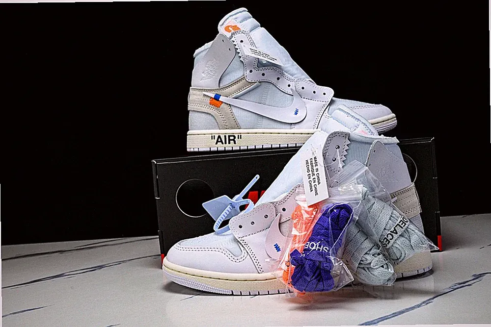 AJ 1 Retro High Virgil Abloh Archive Alaska AA3834-100 Mens Size 4-14 (No books)