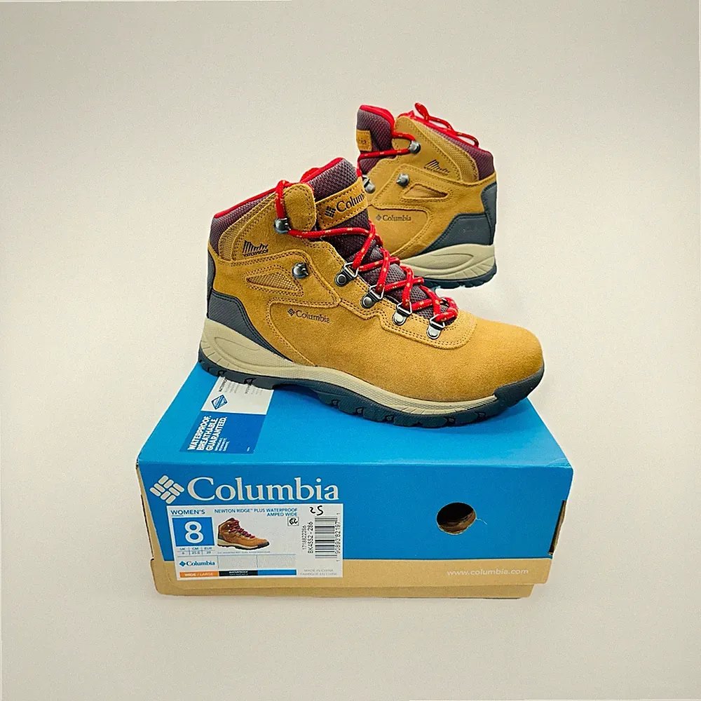 Columbia Newton Ridge Plus Waterproof Amped Hiking Boots | Women’s Size 8 (Wide)