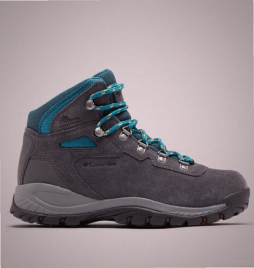 COLUMBIA Women’s Newton Ridge Plus Waterproof Amped Hiking Boot - Shark, River B