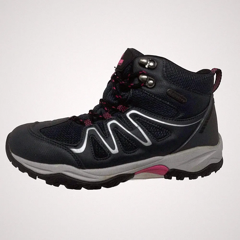 Geometric hiking boots for women
