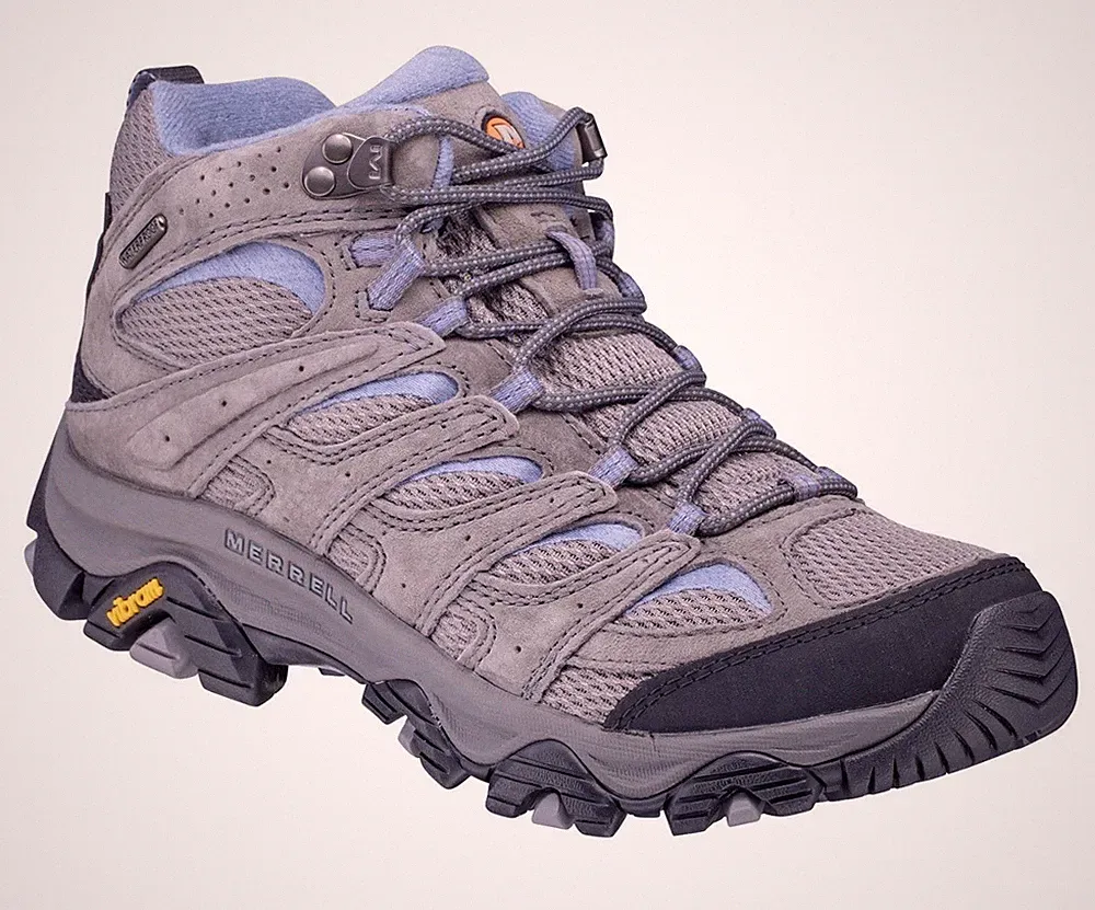 Merrell Moab 3 Mid Waterproof Women’s Hiking Boots Granite Sz U.S. 10 M NEW