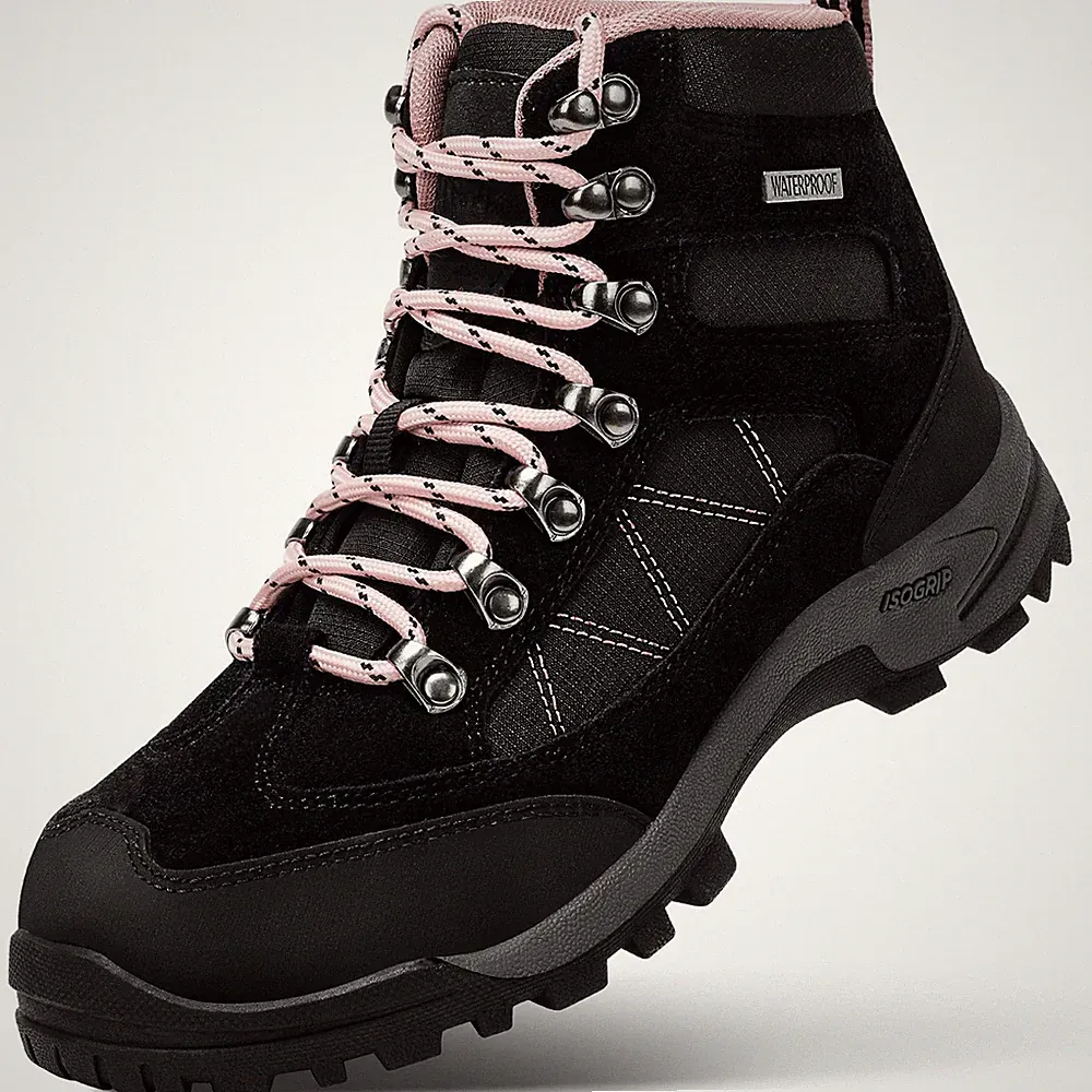 R CORD Womens Hiking Boots Womens Hiking Shoes Waterproof Backpacking Boots O...