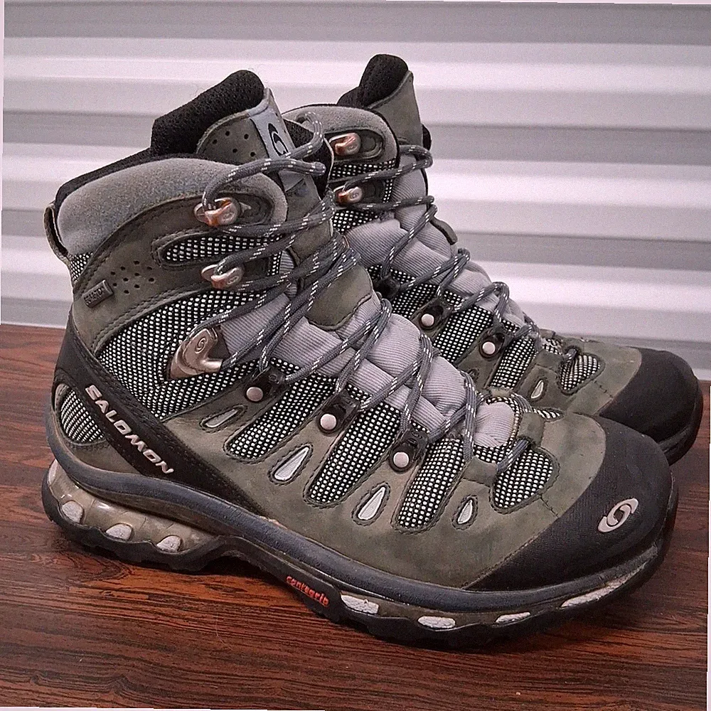 Salomon Quest 4D GTX Women's Size 6.5 Mountaineering Trail Hiking Boots Shoes