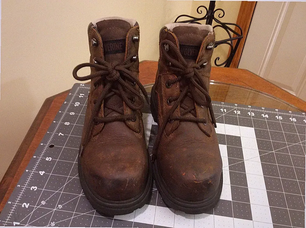 Wolverine Work Hiking Boots Steel Toe ASTM F2413-18 Women's Sz 7 Work Boots