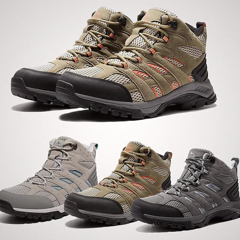 Women's Waterproof Hiking Boots Outdoor Mid Lightweight Shoes