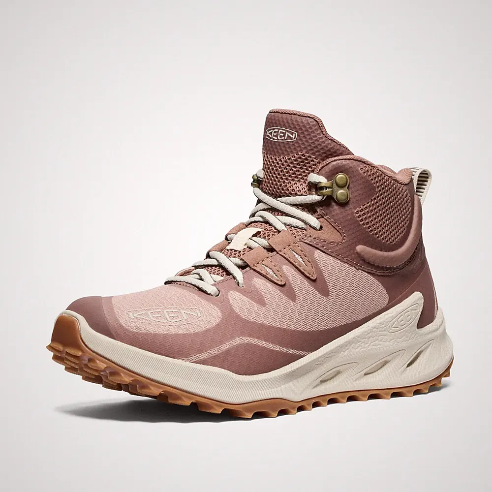 Women's Zionic Mid Height Waterproof All Terrain Hiking Boots, Warm Taupe/Bir...
