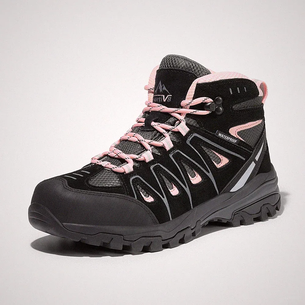 Women Waterproof Hiking Boots Lightweight Trekking Camping Trail Hiking Boots